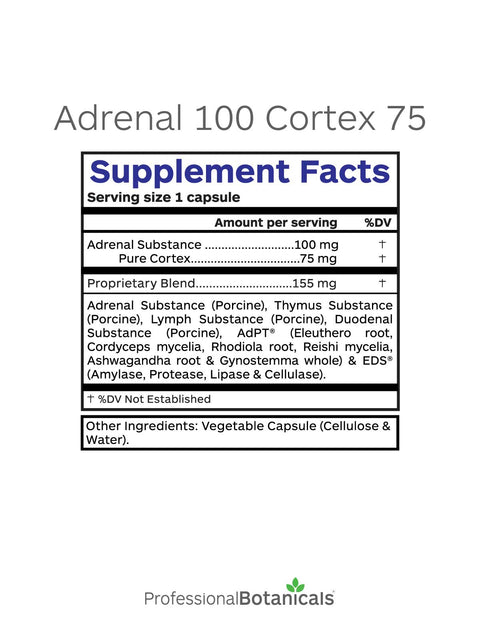 Adrenal 100 Cortex 75